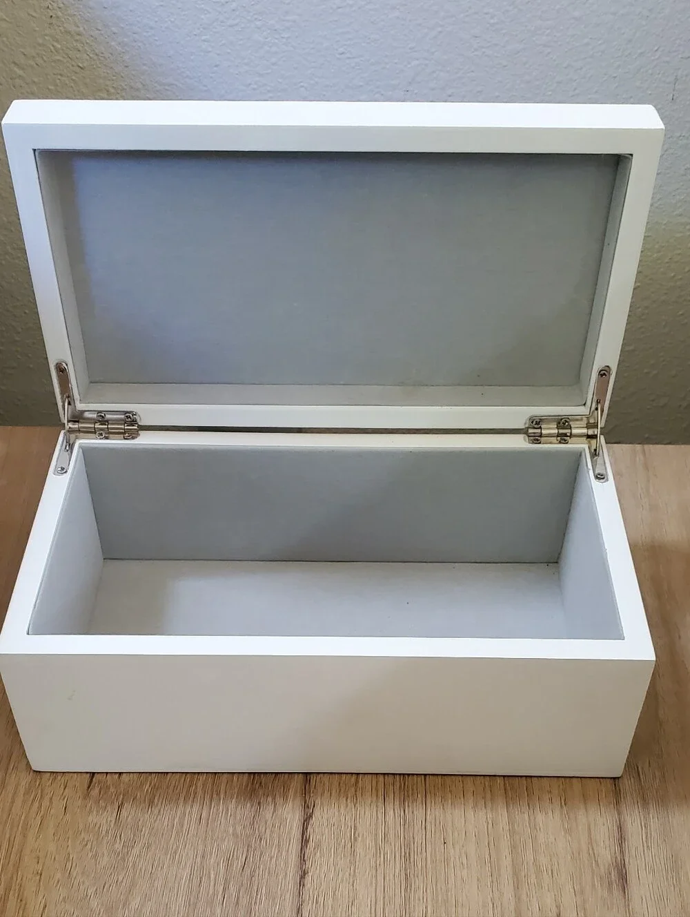 White Decorative Storage Box – Elegant Organizer